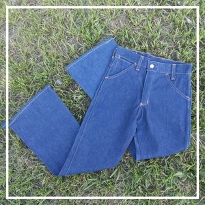 Vintage Ely & Walker Flare Bottom Denim Jeans